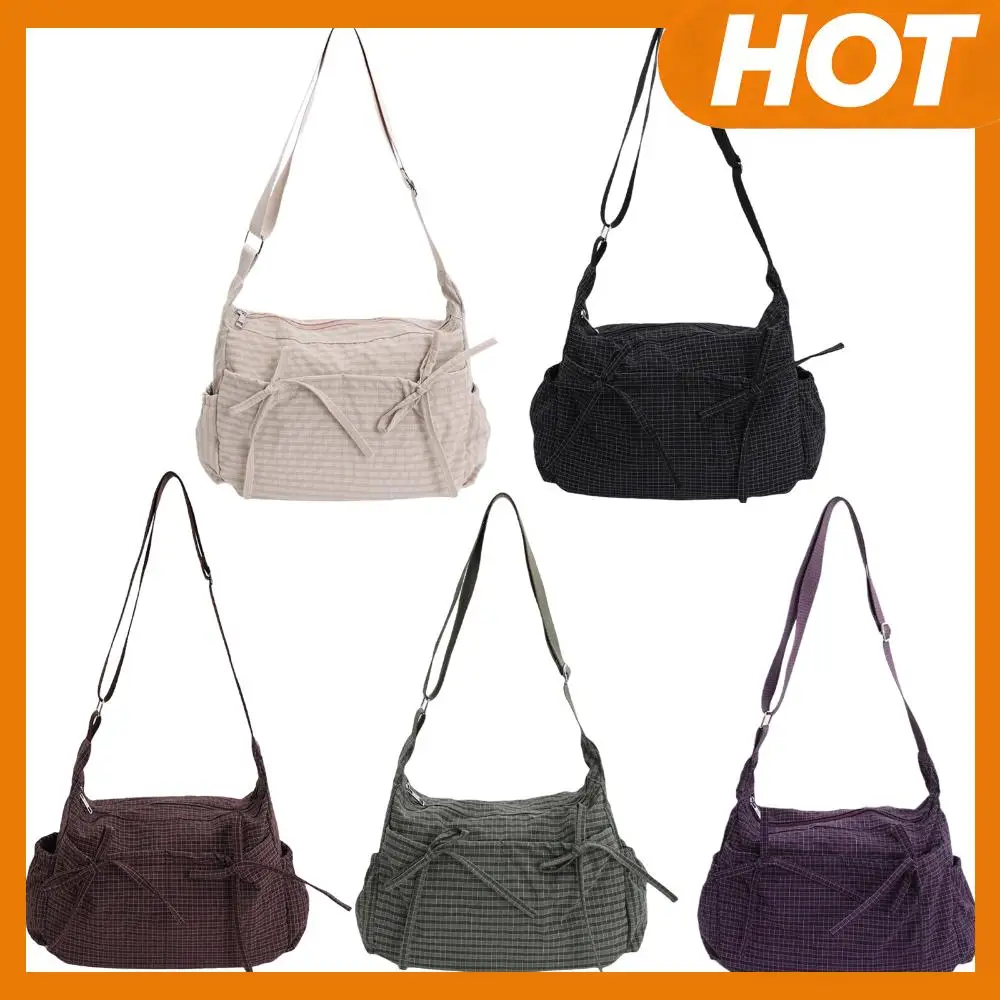 

Женские сумки через плечо в клетку, сумка-кроссбоди в стиле casual для работы, покупок, путешествий, учебы
