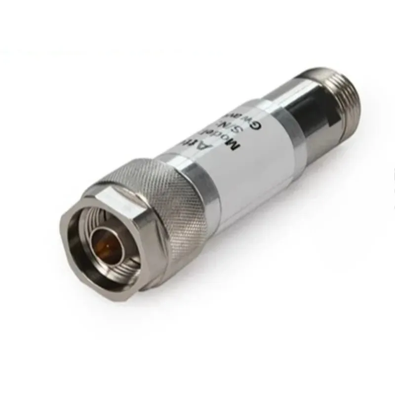 N Type Fixed Attenuator 2W 1-30dB DC-18GHz RF Communication Test Instrument Equipment