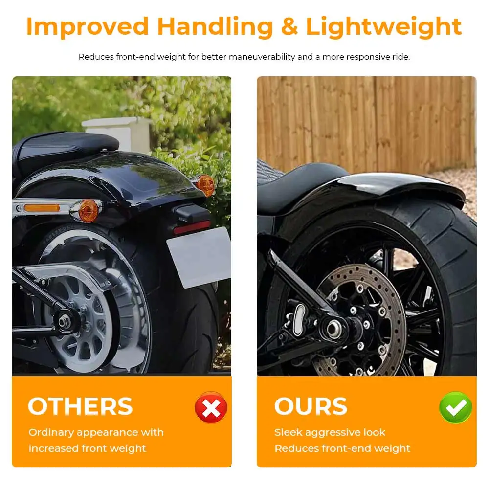 Заден калник за Harley Davidson Softail Breakout - usage example