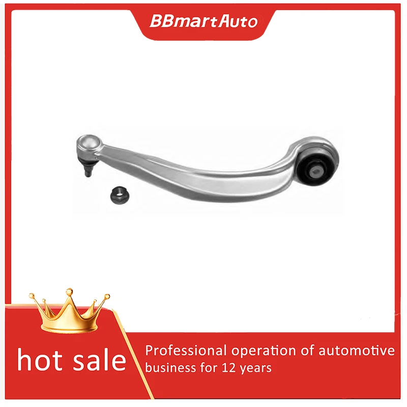 

4H0407694F BBmart Передний нижний правый задний рычаг управления (изогнутый тип) — 1 шт., совместим с Audi D4 A8/VW