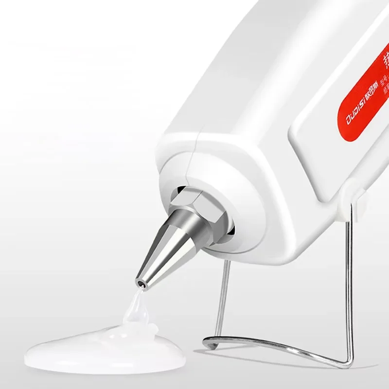 100W 핫멜트 접착제 총 DIY 미니 가정용 산업 총 열 온도 전기 수리 도구 사용 11mm 접착제 스틱