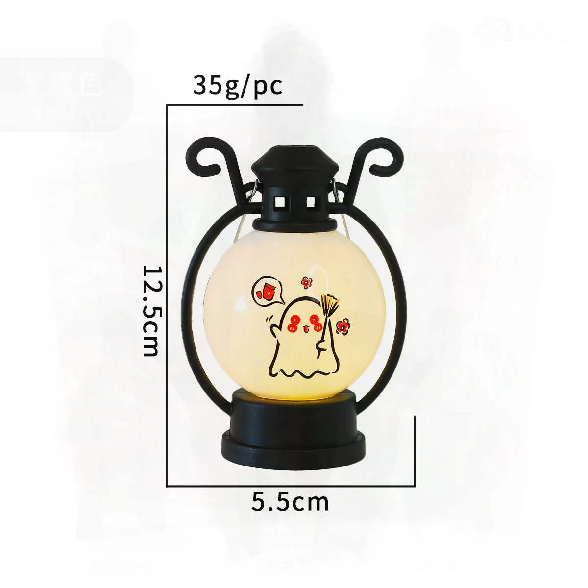 

Halloween LED Wind Lamp Ornaments Night Light Ghost Festival Props Creative Atmosphere Light Electronic Candle for Party