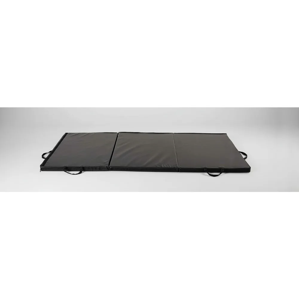 Extra Thick Tri-Folding Exercise Mat - Non-Slip, Water-Resistant for Home Gym, Yoga, MMA & Cardio Workouts