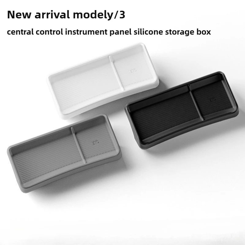 

Tesla Highland model 3/2025 Juniper Y Экран приборной панели Задняя подставка ETC Силиконовый ящик для хранения