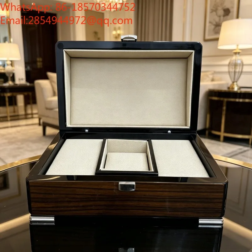 Portable Watch Storage Box Dust‑Scratch Resistant Wristwatch Protective Display Case for Travel Collection