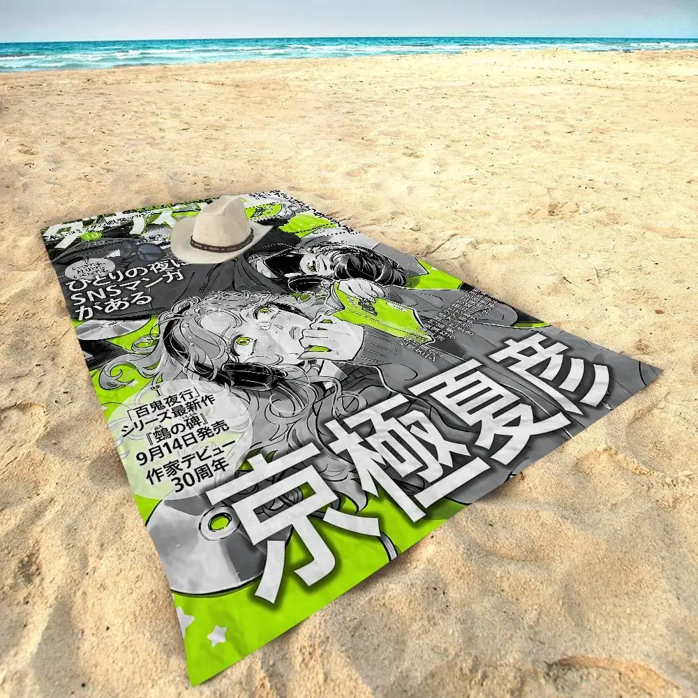 The Guy She Was Interested In Wasn't A Guy At All Cartoon Beach Towel Cute Room Decor Bath Girls Towels For Bathroom Shower #4