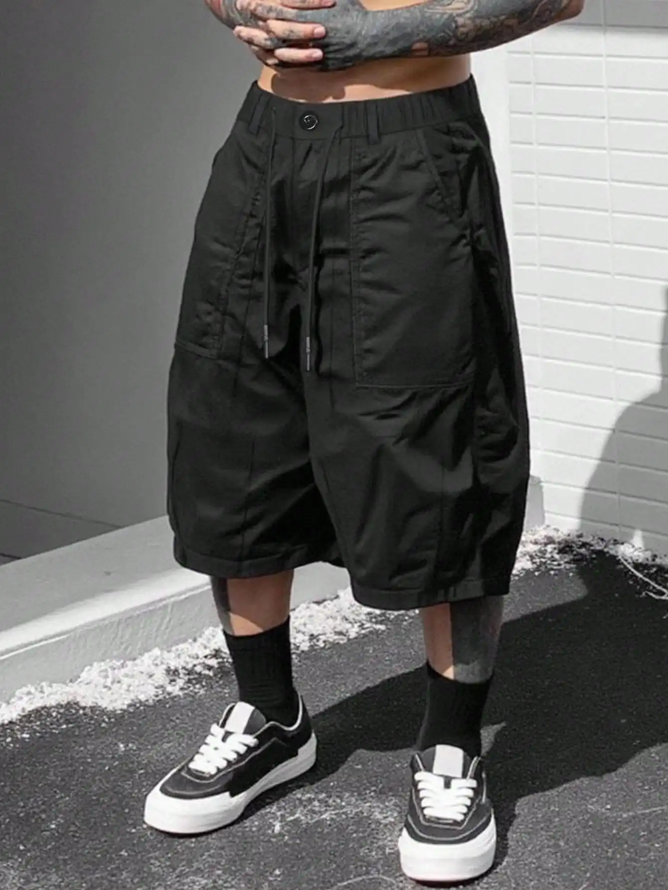 Men's Casual Tracksuit, Large Trousers