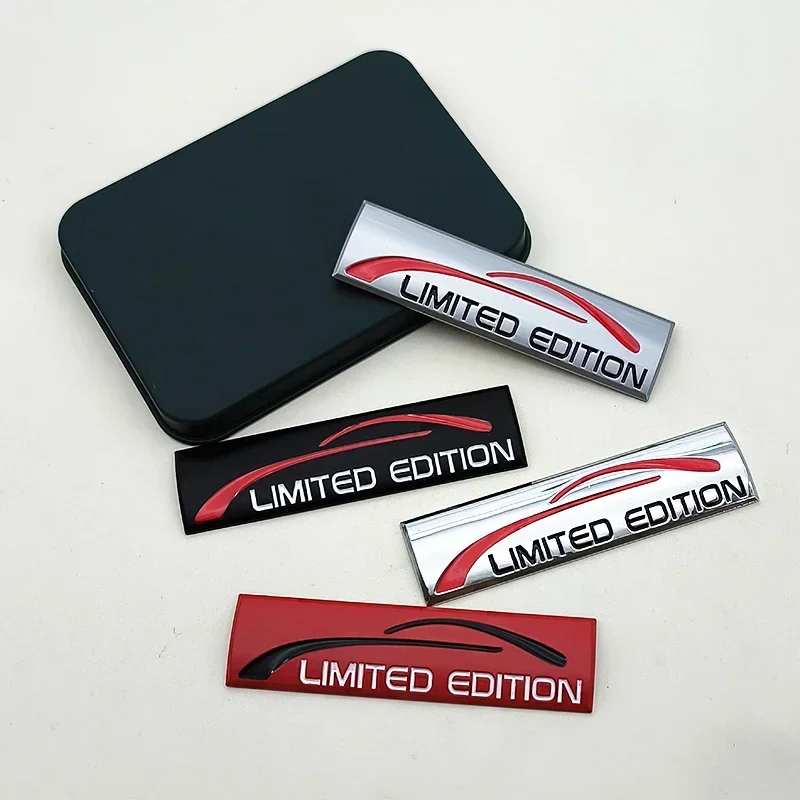 3D Metal Logo Limited Edition Emblem Badge Car Sticker for BMW Audi Honda Toyota Ford Hyundai Kia Jeep Auto Styling Accessories