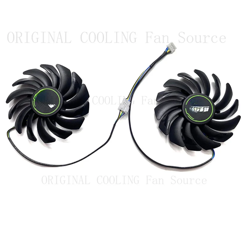 R+  Graphics Card Cooling Fans Parts for MSI RTX2060 SUPER 8GB VENTUS Graphics Card