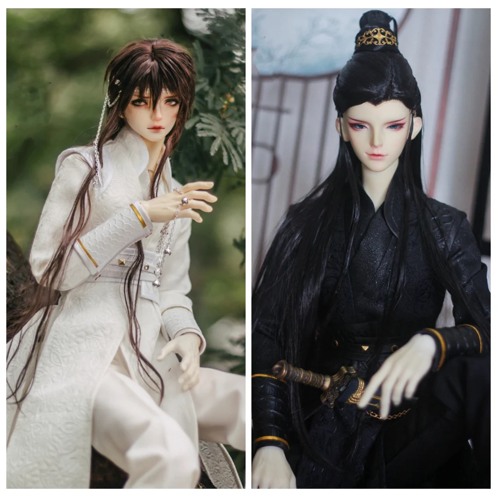 1/3 BJD Hanfu Ancient Costume Robe Warrior Outfit For SD13 POPO68 Longhun73 ID75 Strong Uncle Doll Clothes Accessories A1619