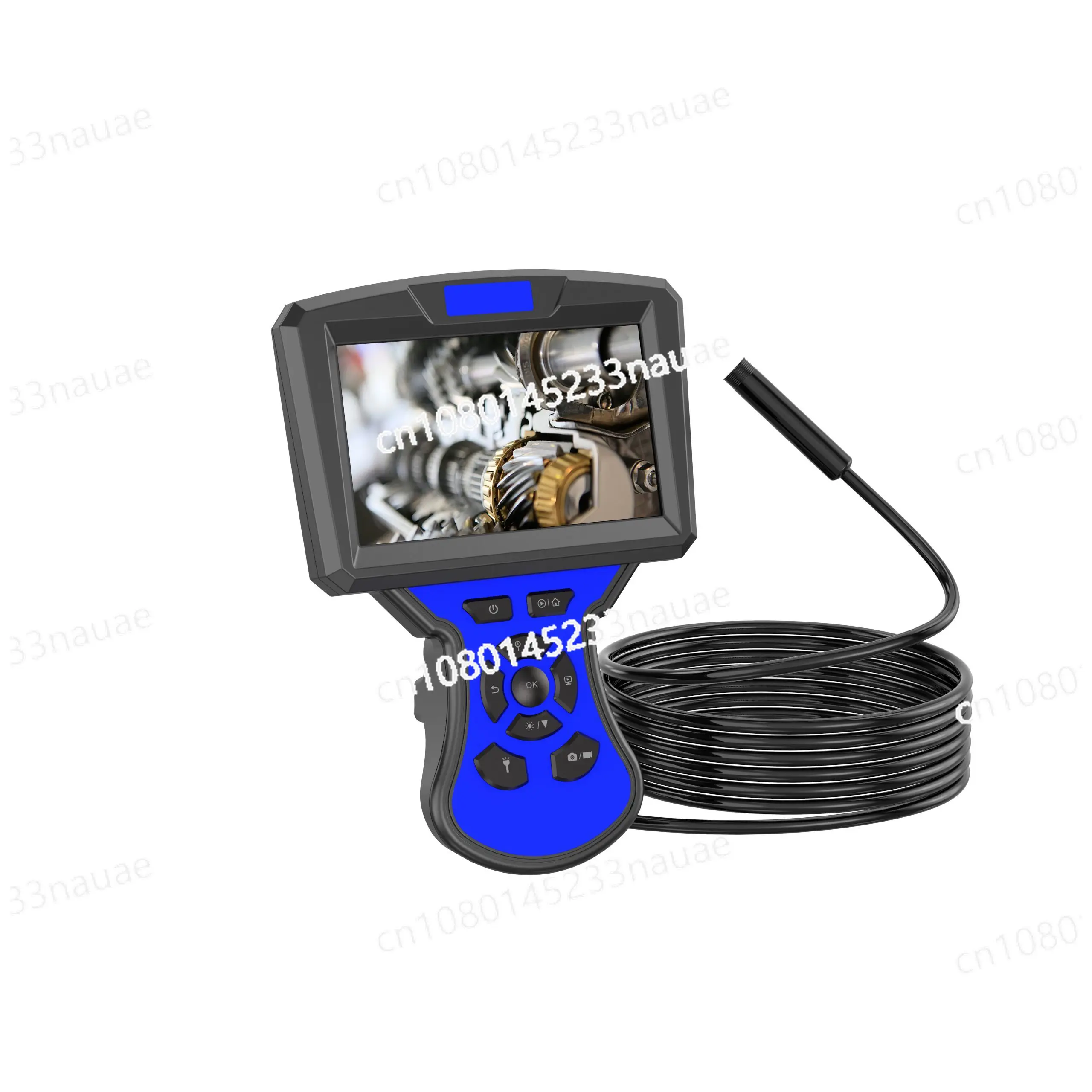 5 Inches 1080P Dual Cameras Industrial Endoscope Live View Video Inspection Camera 5.5mm 8mm