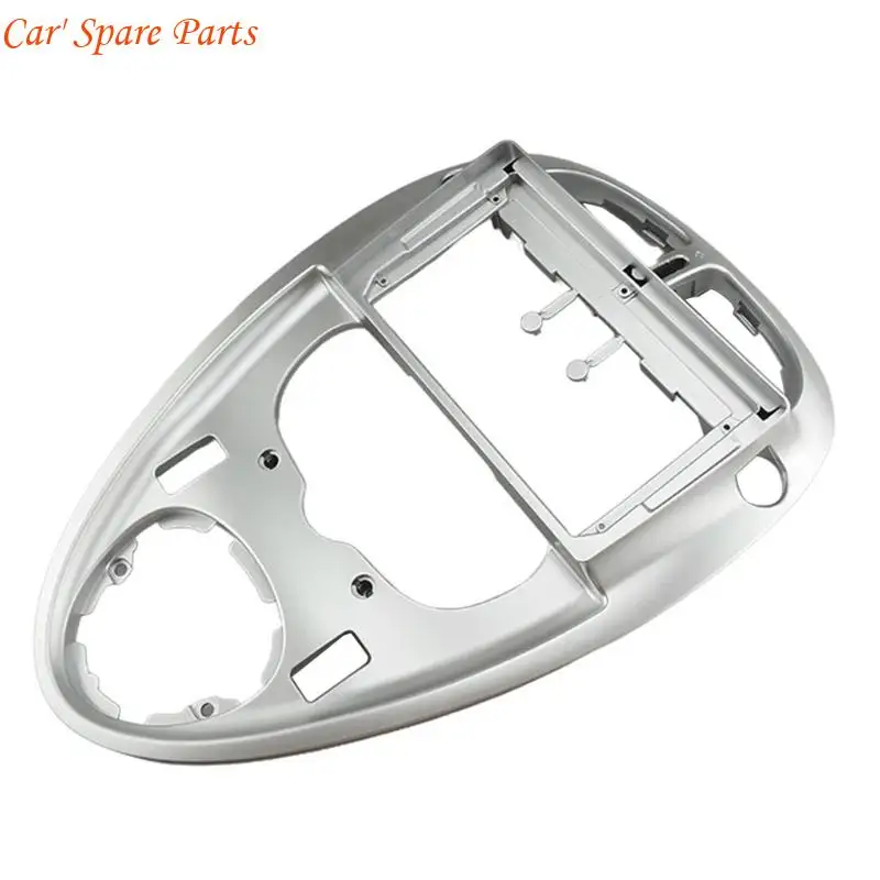 Y4UA مجموعة لوحة القيادة الخاصة بالمركبة 2 Din لوحة راديو اللفافة سهلة التركيب إطار لوحة قيادة راديو السيارة تركيب بسيط لـ #3