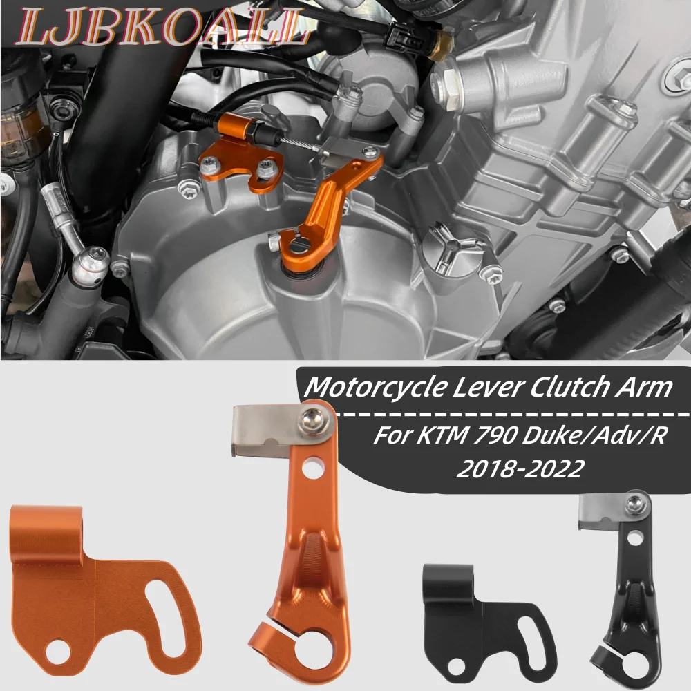 

For KTM 790 Duke Adv R 2018-2022 2019 2020 One Finger Clutch Lever Clutch Arm Effortless CNC Protection For CFMOTO 800MT 2021