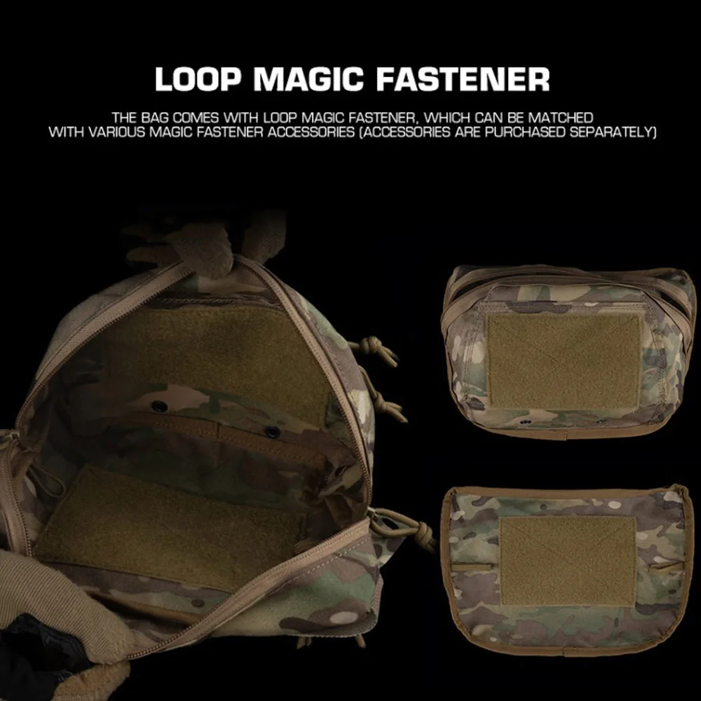 التكتيكية متعددة الأغراض الخصر حزمة مسدس حقيبة في الهواء الطلق EDC أداة كيس التخزين القتالية الرافعة حقيبة كتف الصيد الصدر تلاعب والعتاد