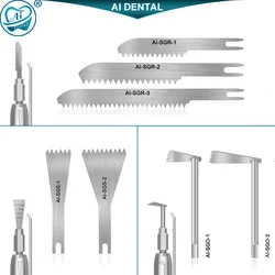 1 szt. Części zamienne do brzeszczotów piły dentystycznej Materiał do cięcia kości Kompatybilny rękojeść survivalowa AI-SGR-D/SGO-T/SGS-Y