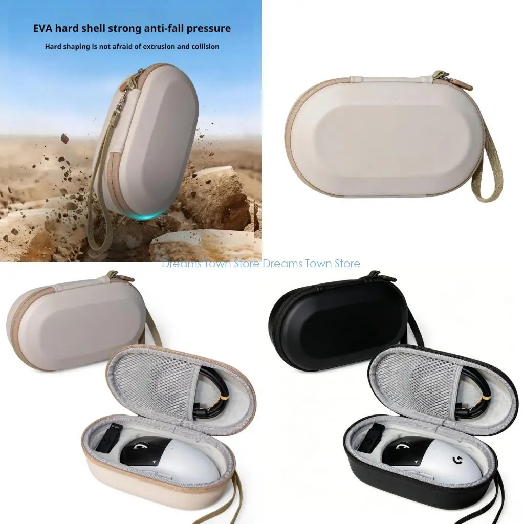 

HX6A Portable Travel Carrying Bag for GPW4/5 Mouse EVA Protective Case