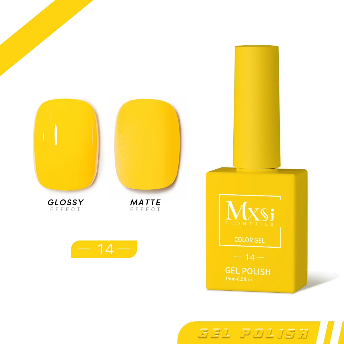 Mxsi 15 ml Gel-Nagellack, Neonbraun, Königsblau, Rot, Grün, Pastell, Nude, Nail-Art-Lack, Gel-Lack, Decklack, UV-Gel-Nagel, nicht eingestellt