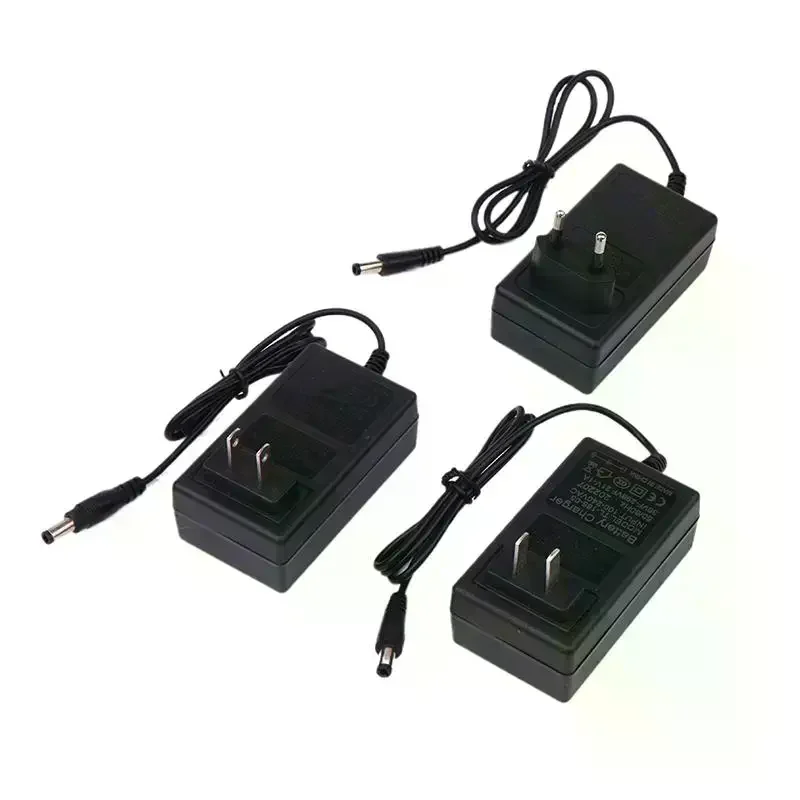 21v Lithium Battery Charger 1A For 18v ​​Electric Drill Intelligent Power Adapter EU US Plug Transformer 5-string Charger