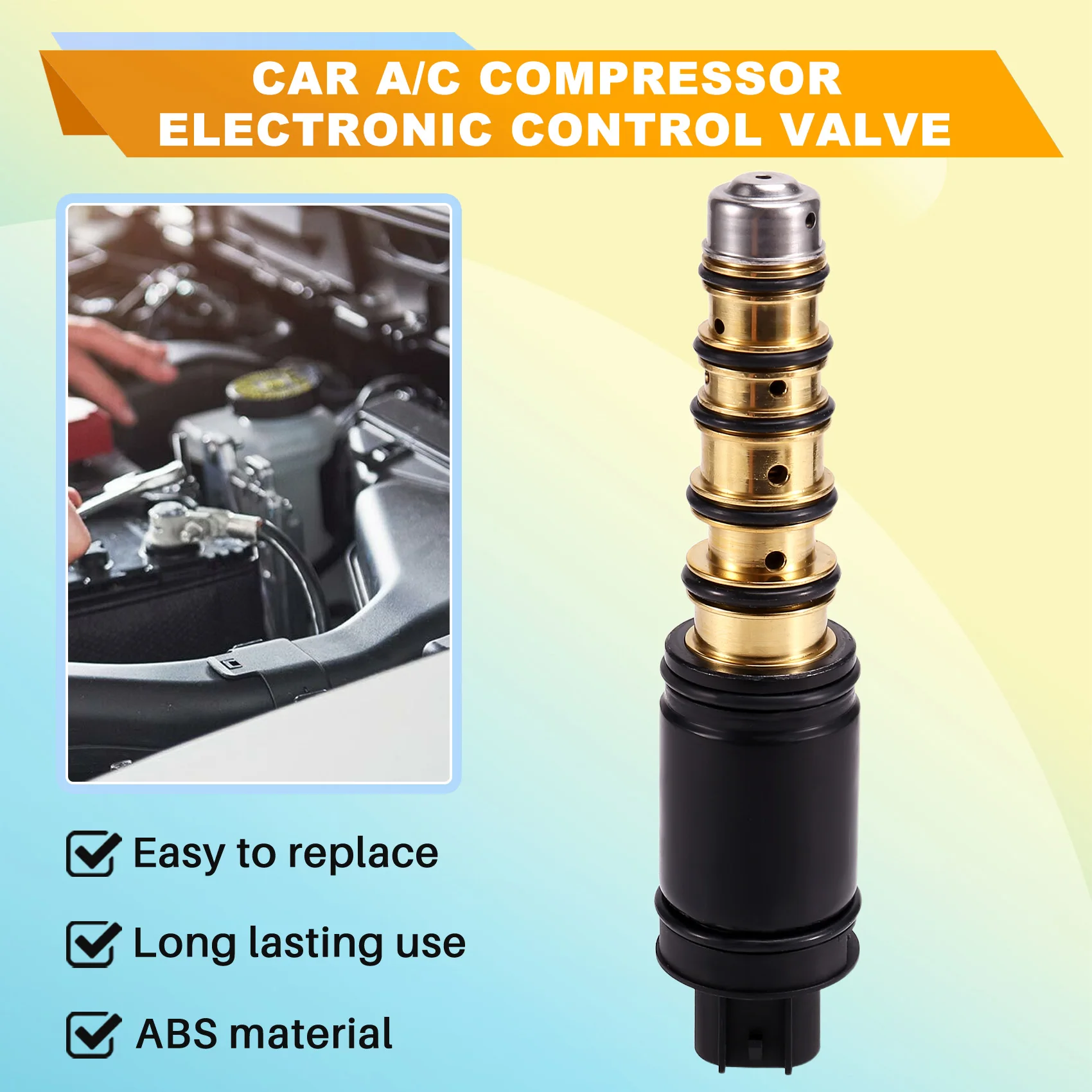 

Электронный регулирующий клапан компрессора кондиционера A57E-Car 4726718 для Toyota Corolla 1.8L 2.4L 2009-2010, автомобильные аксессуары