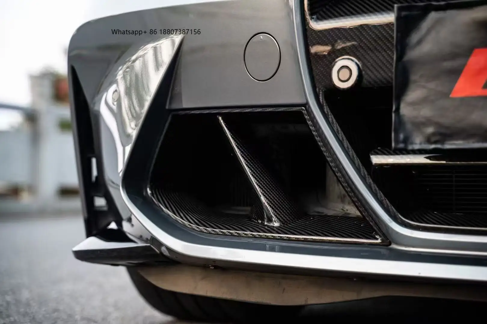 

Yaochi M3 M4 G80 G82 Carbon Fiber Bumper with Exhaust Cut-Outs Bolt-On Universal Fitment New 1 Year Warranty