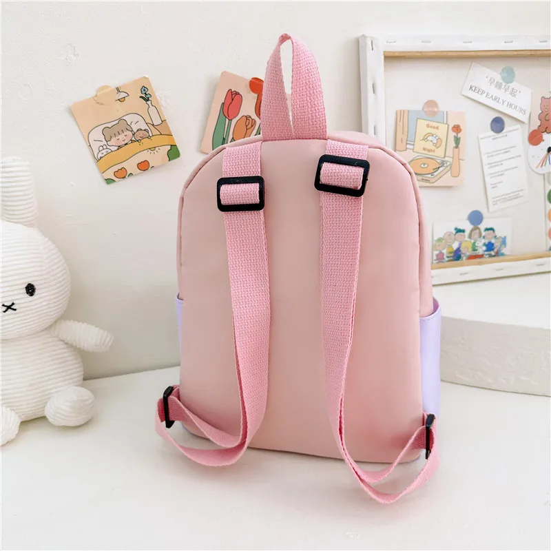 Personalized Name Children's Backpack Fashionable and Leisure Girls' Kindergarten Travel Cartoon Cute Little Rabbit Bag