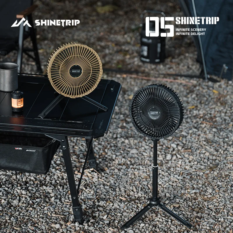 ShineTrip Portable and lightweight outdoor cooling equipment for rotary wing fans and desktop tents