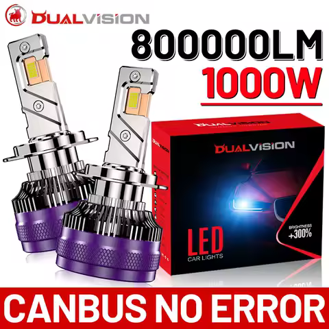 800000LM 1000W H4 H7 H11 LED CANbus K5C K6C H1 H8 H3 H9 9005 9006 HB3 HB4 9012 HIR2 Led Headlight Turbo Auto Fog Lamp 6000K K7C