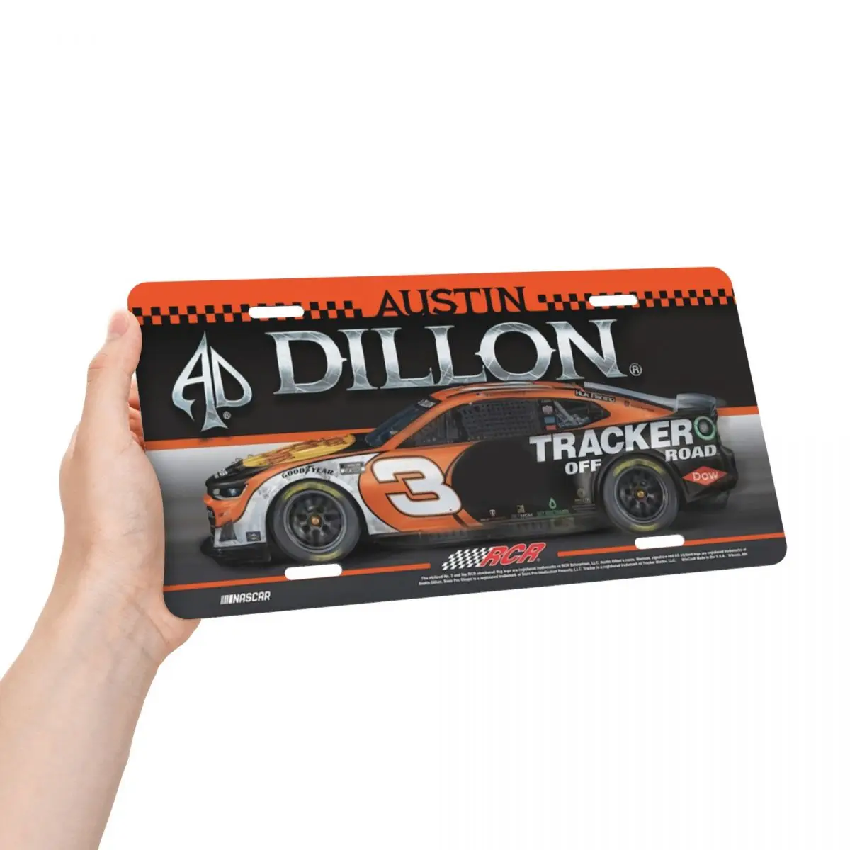 

Алюминиевый Автомобильный знак для номерного знака Остин Dillon 3, универсальный кронштейн, металлические аксессуары, рамка из нержавеющей стали