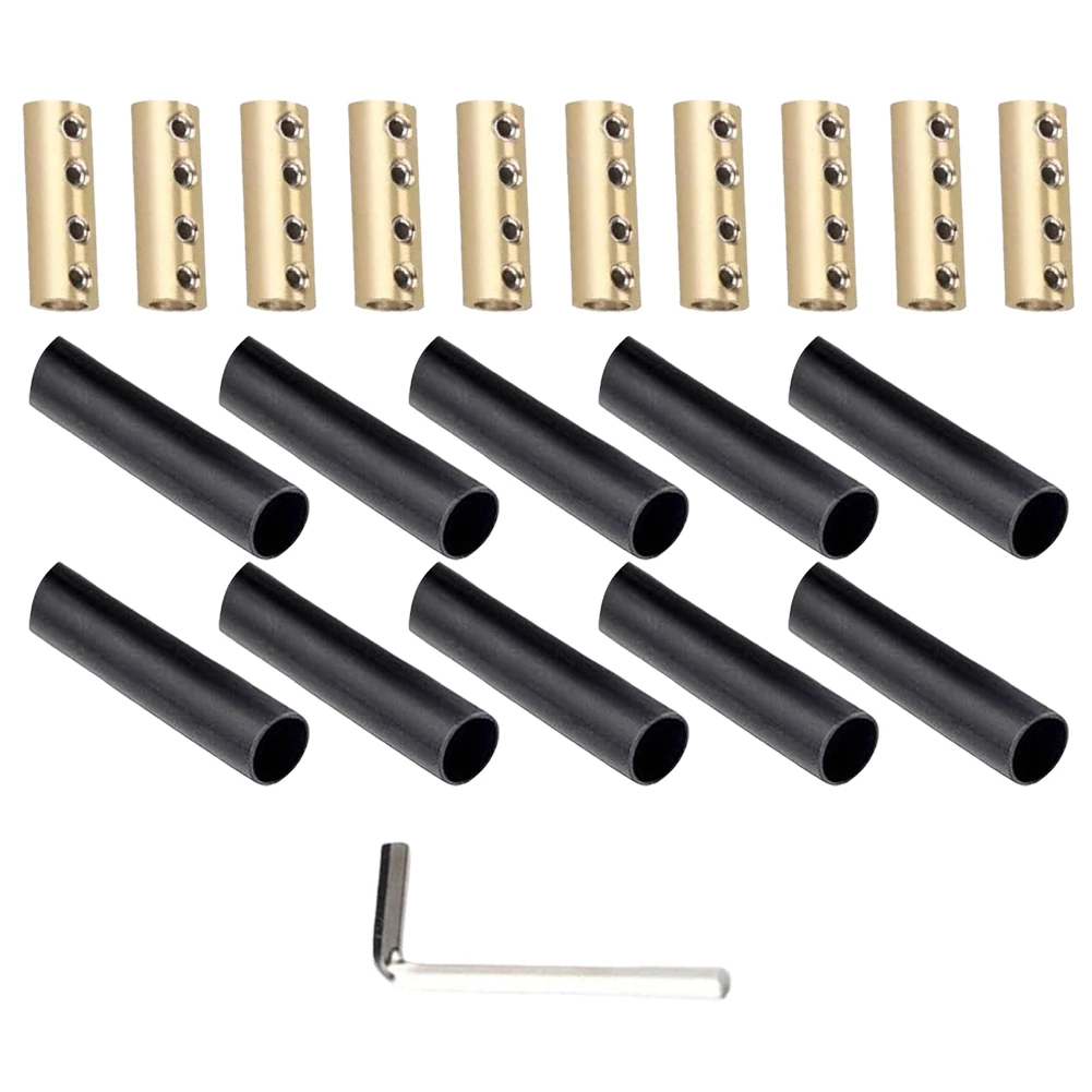 

Round Copper Terminal Block Connectors 10 Pack Ensures Reliable Electrical Connections for 60A and 80A Systems