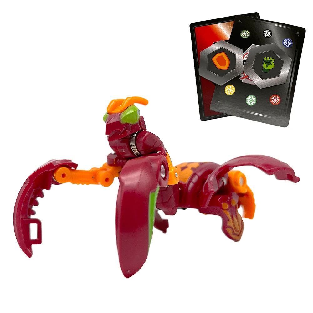 Bakuganes Ultra Hydorous, Makhluk Pergeseran Bentuk Koleksi Tinggi 3" dan Kartu Magnetik Kartu untuk Anak-anak 6 Tahun Ke Atas
