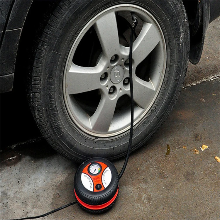 01 Hot Portable 12V Mini Electric Air Compressor Car Tire Inflator Pump Emergency Tools