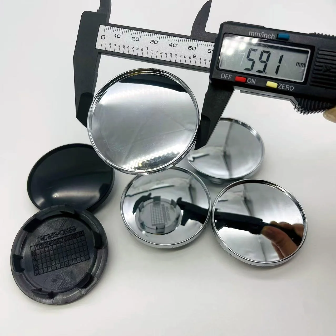 

4pcs Wheel Center Caps Fashion Appearance Universal Center Hub Cap Cover for Most Vehicles 59mm Outer Dia 51mm Inner Dia