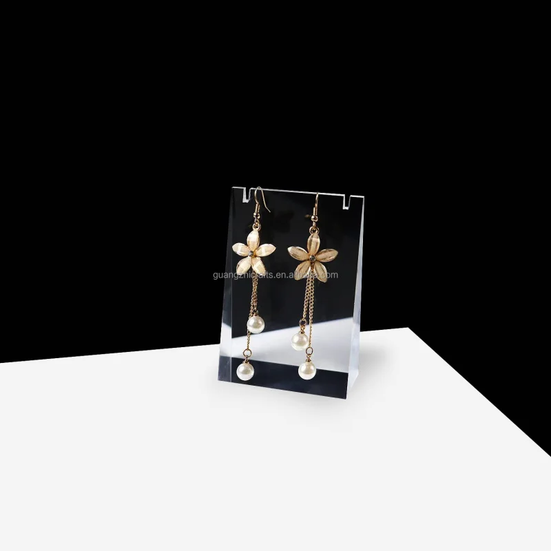 custom.Counter Table Acrylic Display Stand Solid Acrylic Jewelry Display Block Acrylic Necklace Display Holder