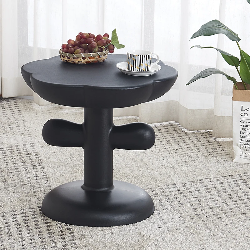 

Simple Nordic Side Table Flower Aesthetic Cute Coffee Tables Premium Minimalist Mesas De Centro Para Sala Loft Decor Interio
