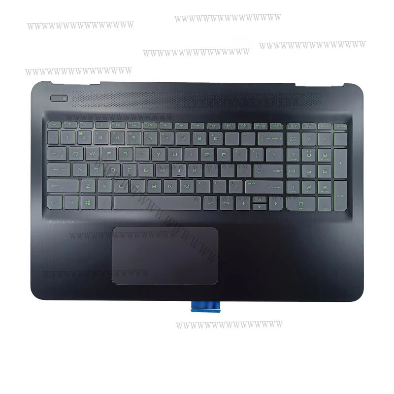 LF para HP Pavilion 15-BC 15-DP, reposamanos para ordenador portátil, teclado retroiluminado, panel táctil L22938-001