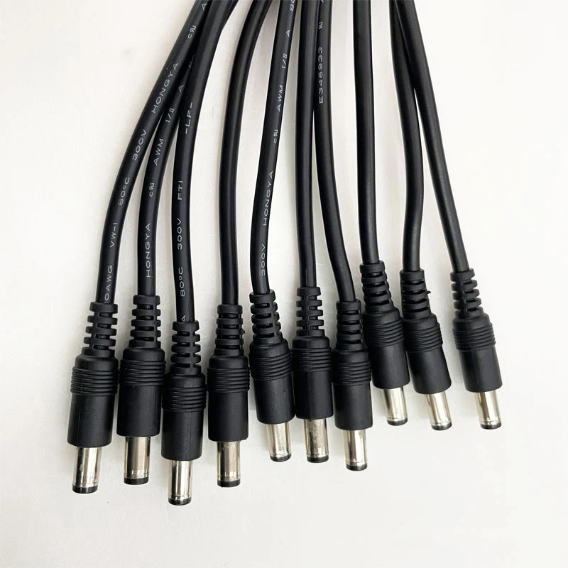 1Pcs Solid Copper Thickened 12V Power Cable DC5521 5.5X2.1mm Male Female Cable 20AWG Connector Adapter DC Female
