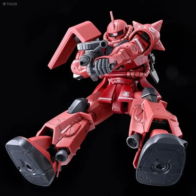 HG 1/144 ZAKU II Cucuruz Doan's Island CHAR'S CUSTOM Mech Assembly Model Kit Action Figures Decoration Boys' Puzzle Toys Gift image 4