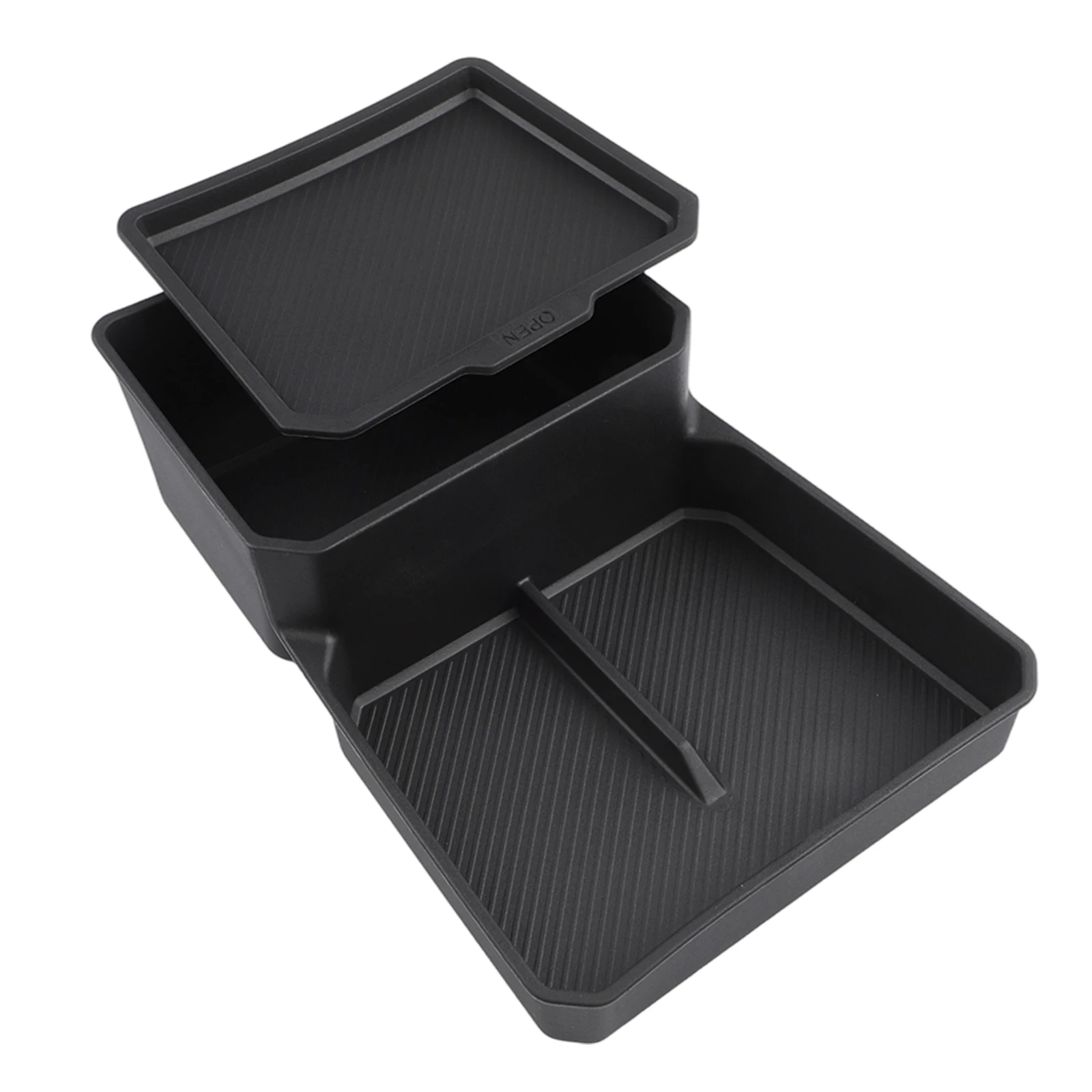 

Daily Car Organization Center Storage Box Easy Installation Console Storage Box Waterproof Box Waterproof Tray Scratch Resistant
