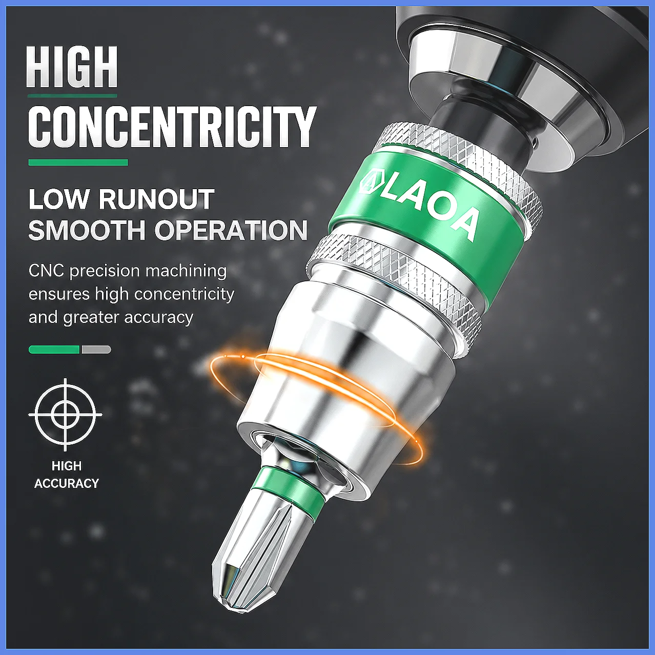 Professional Quick-Release Extension Bar, Self-Locking Screwdriver Adapter, Direct Plug-In Bit Holder for Power Tools