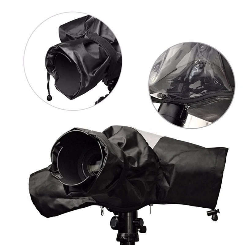 Universal Camera Rain Cover Camera Rain Shield Multifunctional Convenient Portable Medium Telephoto Lens Rain Cover Easy To Use