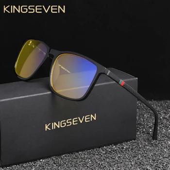 KINGSEVEN Blue Light Blocking Glasses Men/Women Computer Anti-Blue Ray Eyewear…
