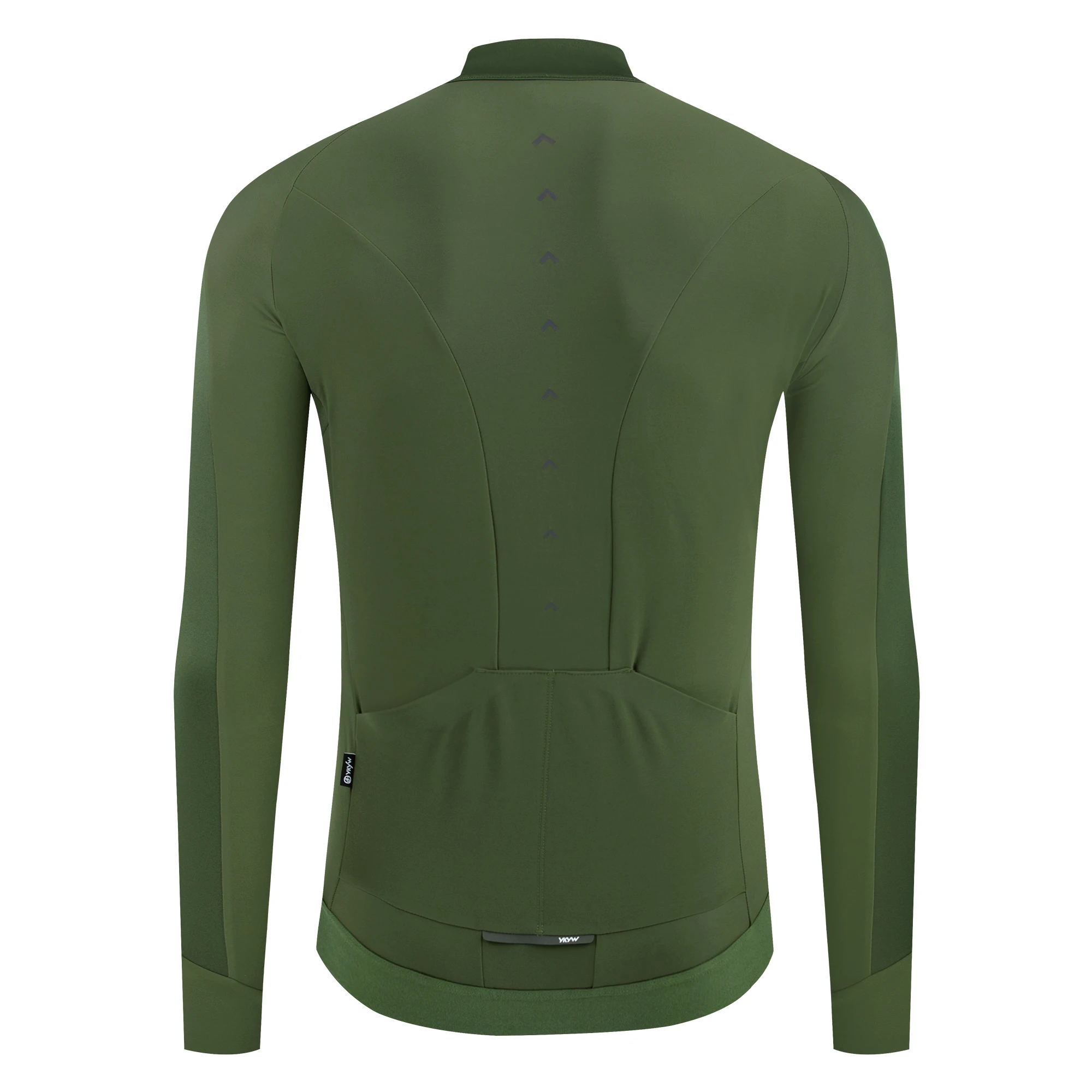 YKYWBIKE Herren-Radtrikot, wasserabweisend, Fahrrad, Outdoor, Sporttrikot, winddicht, Wintermantel, Thermo-Rennradbekleidung – Detail 12