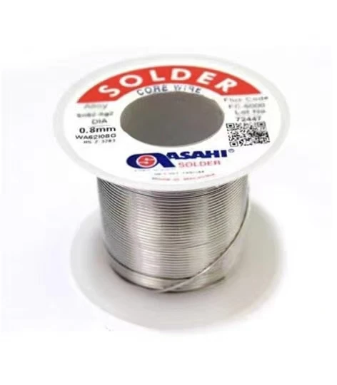 Japan QASAHI Low temperature high-performance solder wire containing 3% silver ,DIY soldering wire for model airplane