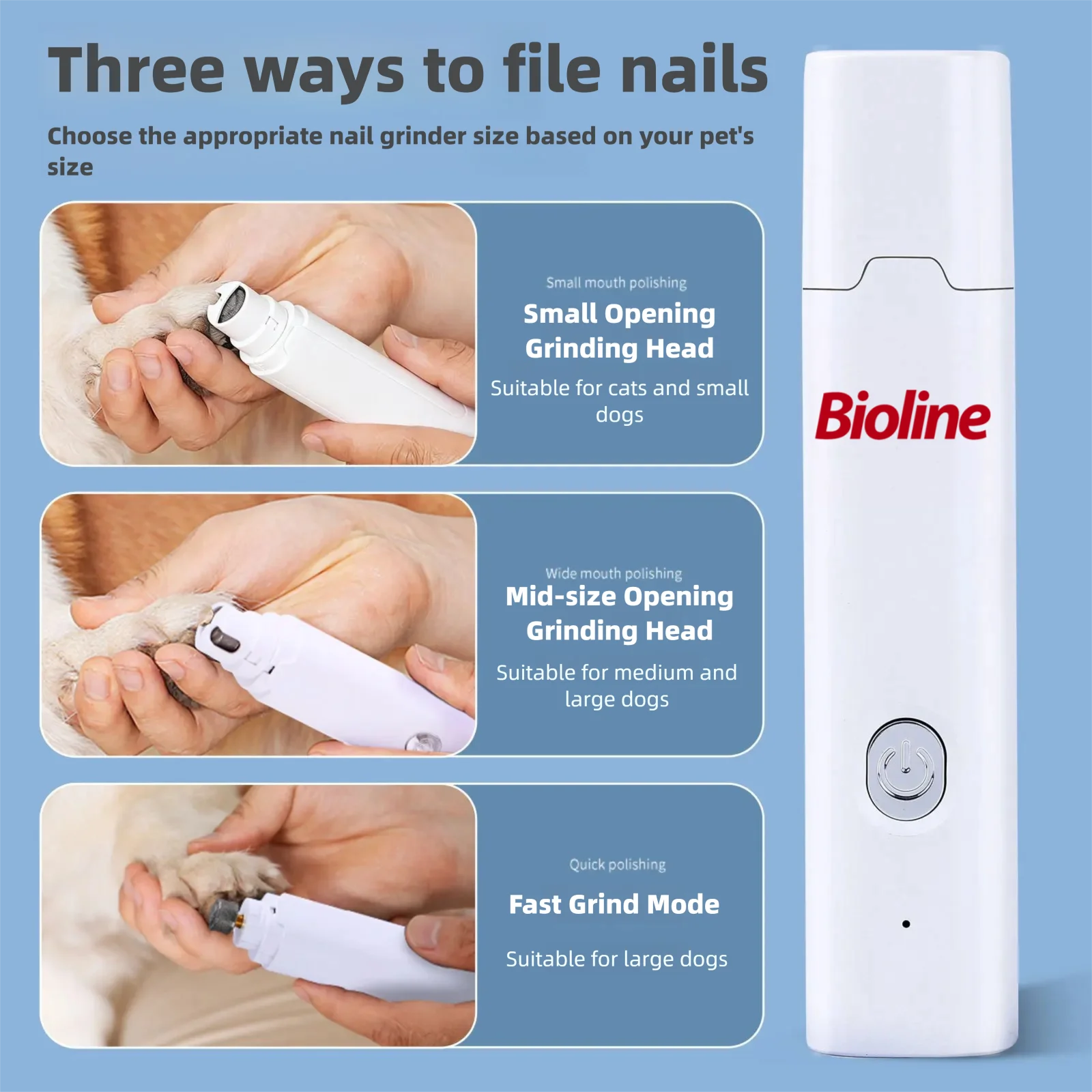 Pet Dog Nail Grinder and Clipp - огляд і ціна Pet Nail Grinder