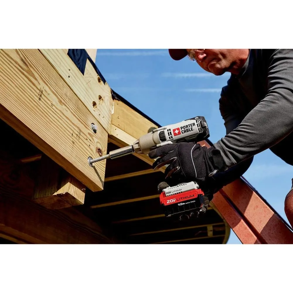 Klucz udarowy PORTER-CABLE 20V MAX, 1/2 cala (PCC740LA)