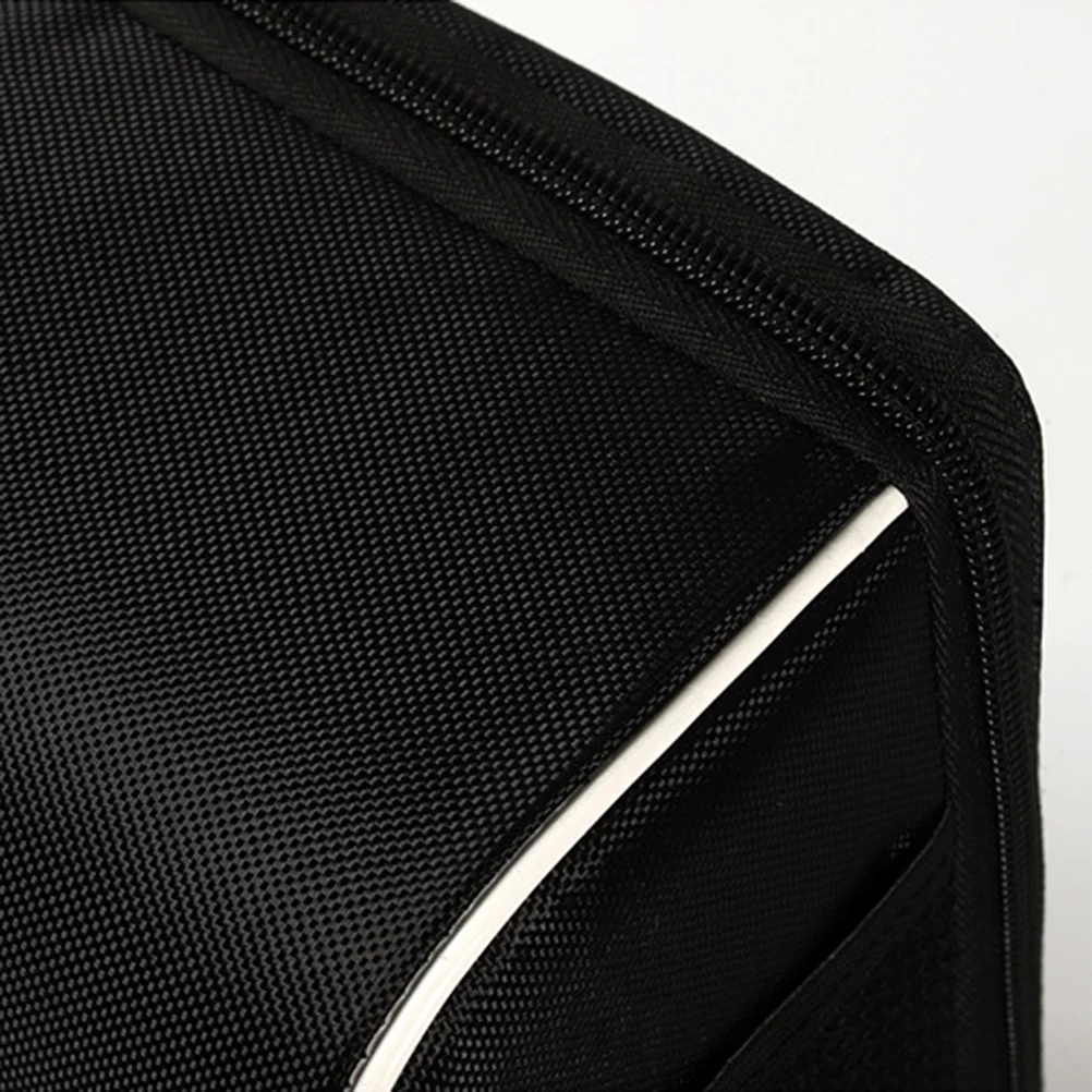 

Handlebar Bag Black Durable Multifunctional Bike Front Storage Pouch For Cycling Mountain Road City Folding Bikes Outdoor