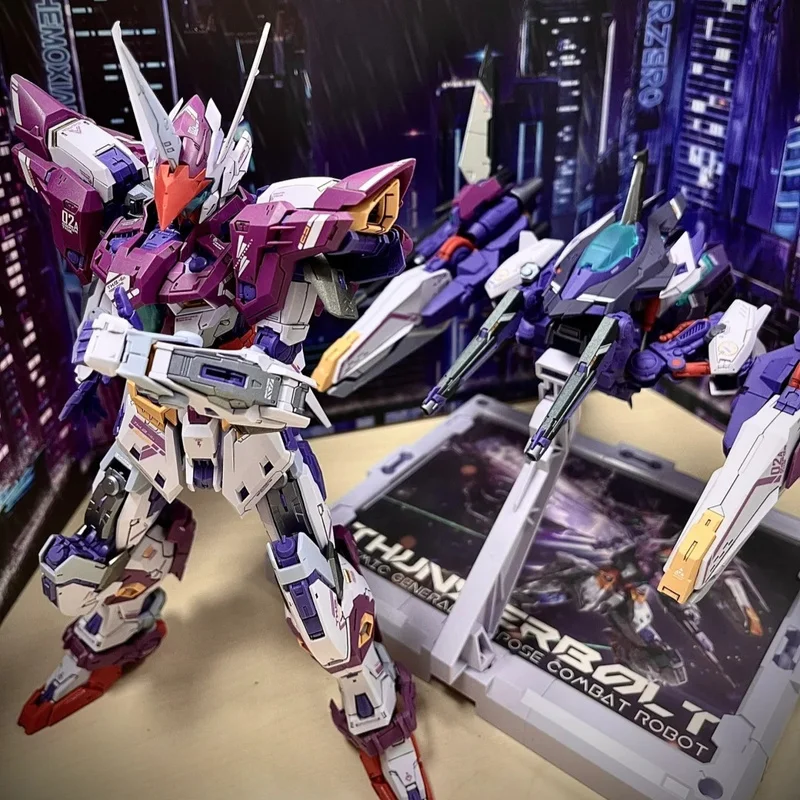 متوفر في العصر + MG 1/100 THUNDERBOLT الروبوت القتالي الكوني RMD الجمعية أطقم منمذجة عمل أرقام روبوت Plasitc لعبة مجسمة هدية #4