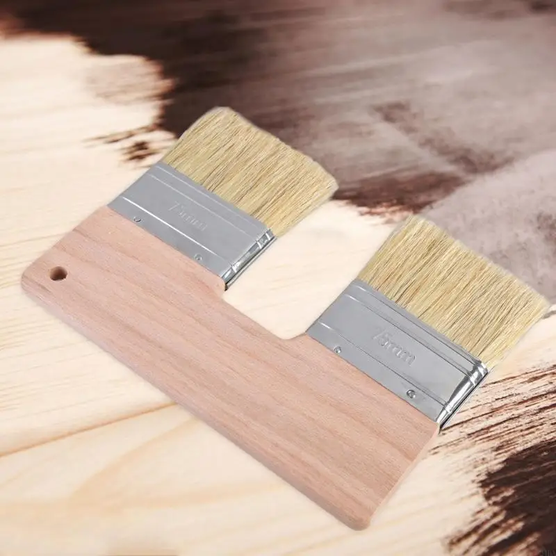 

24ba Portable Double Tip Art Texture Brush для украшения дома и творческих проектов