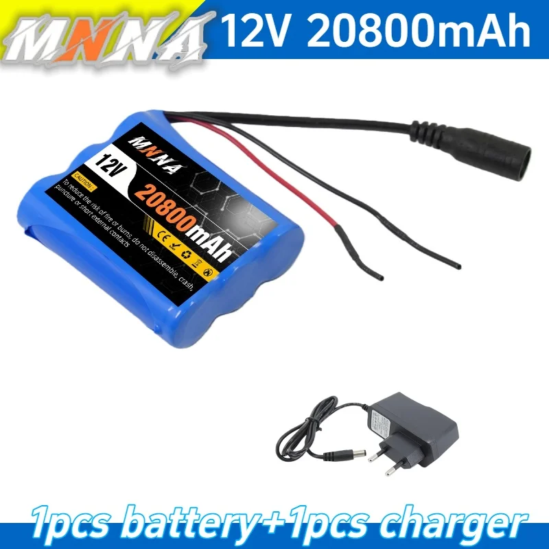 

3S1P portable battery, built-in intelligent protection board, 12V 20.8Ah 3S1P lithium battery pack, super rechargeable battery