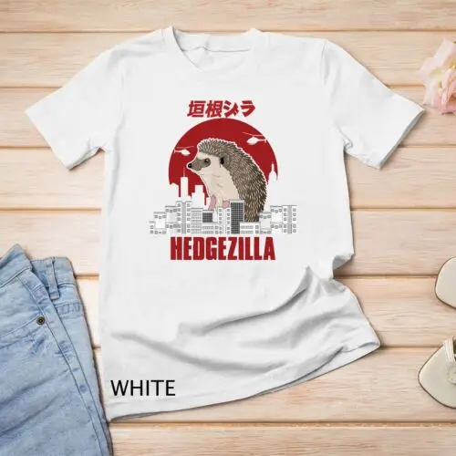 Hedgezilla, funny hedgehog owner gifts, small pet lover Unisex T-shirt